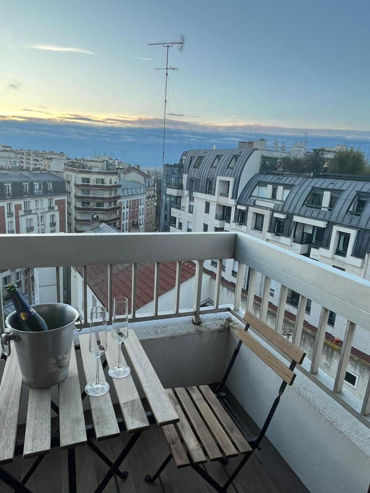 Appartement Paris Buttes Chaumont - Free Parking Extérieur photo